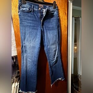 MOTHER Dark Blue Jeans